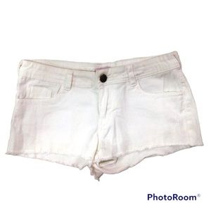 Bongo White Women’s Denim Shorts Low Rise Size 5